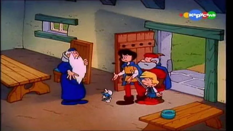 Кадры из сериала Смурфики (1981)