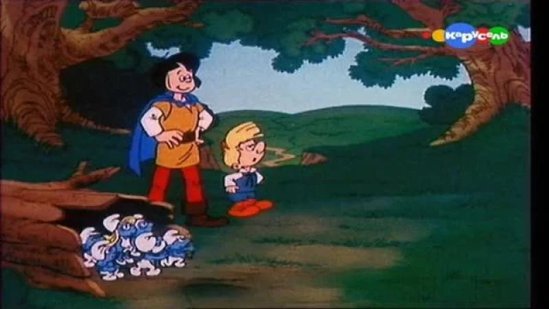Кадры из сериала Смурфики (1981)