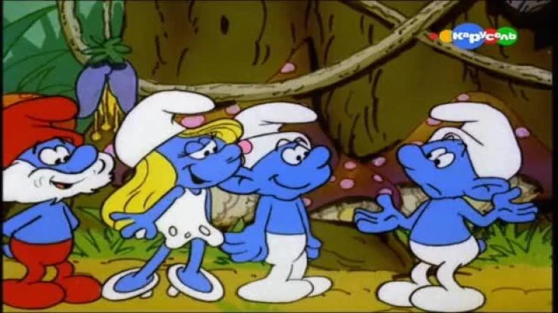 Кадры из сериала Смурфики (1981)
