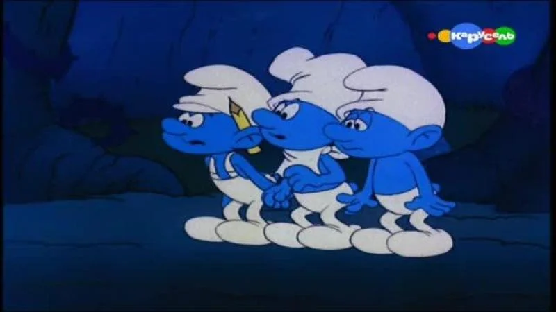 Кадры из сериала Смурфики (1981)