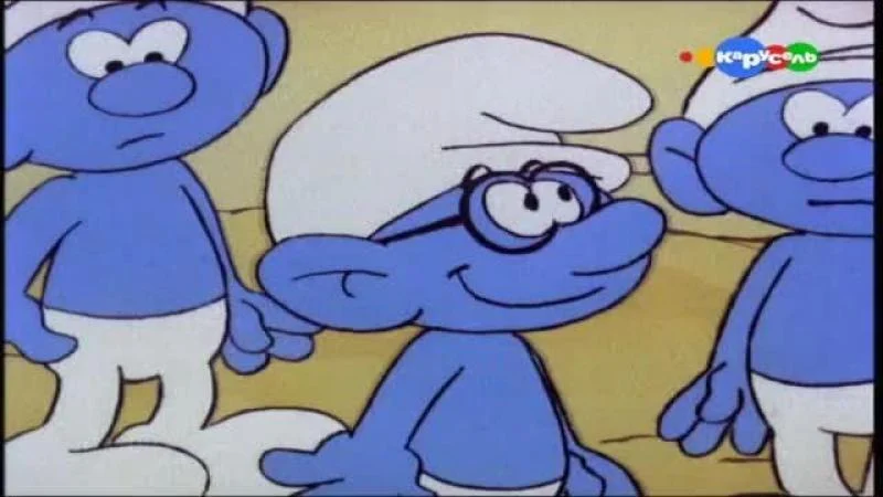 Кадры из сериала Смурфики (1981)