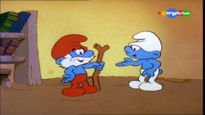 Кадры из сериала Смурфики (1981)
