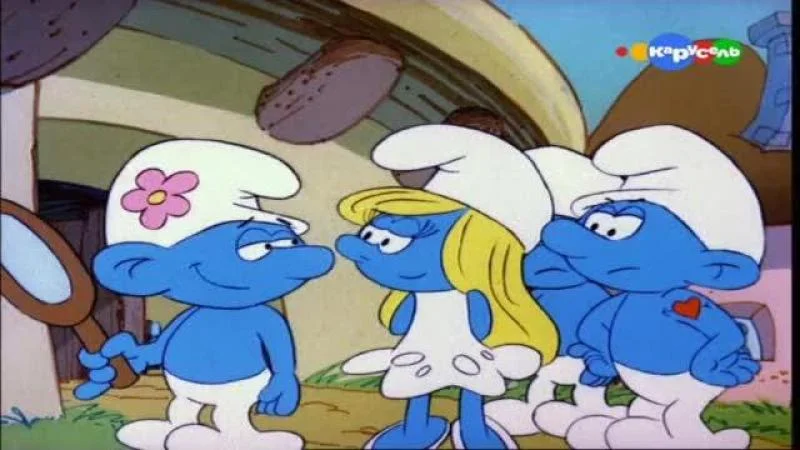 Кадры из сериала Смурфики (1981)
