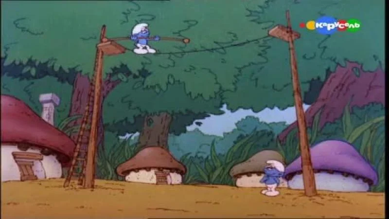 Кадры из сериала Смурфики (1981)
