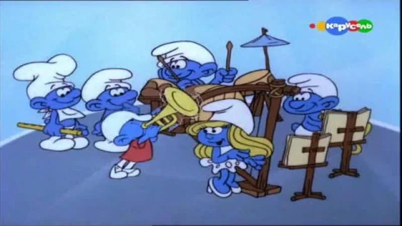 Кадры из сериала Смурфики (1981)