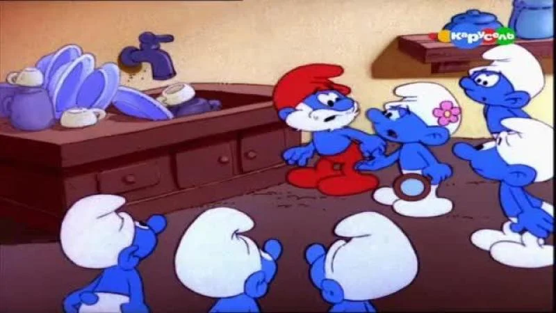 Кадры из мультсериала Смурфики (1981)