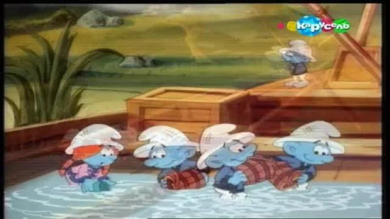 Кадры из сериала Смурфики (1981)