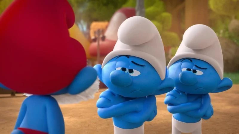 Кадры из мультсериала Смурфики (2021)